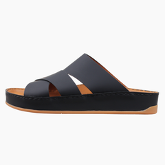 Kayan Arabic Orthopedic Sandals UAE| Luxury Medicated Leather Sandals for Men | كايان – صنادل عربية تقويمية في الإمارات | صنادل جلدية طبية فاخرة للرجال